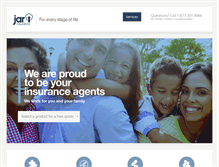Tablet Screenshot of jarinsuranceservices.com